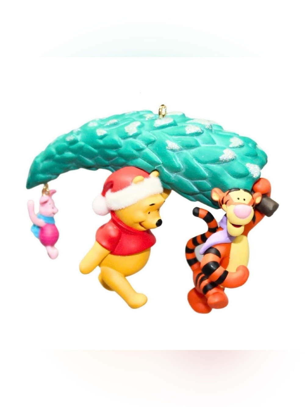 A Tree For Three Hallmark Winnie the Pooh & Tigger Holiday Ornament Keepsake